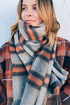 Pastel Plaid Scarf
