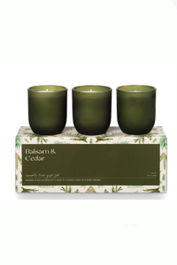 Balsam & Cedar Mini Luxe Votive Set