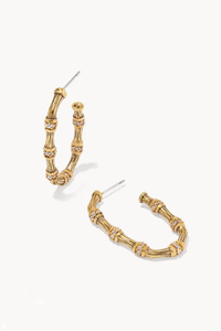 Maura Bamboo Earring-Gold