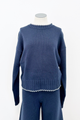 Becky Scallop Stitch Pullover Sweater