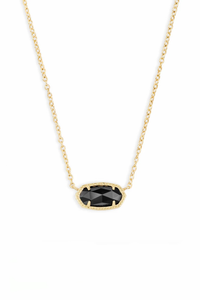 Elisa Necklace-Gold Black