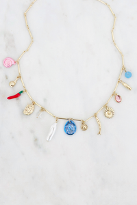 Sea & Sun Charm Necklace