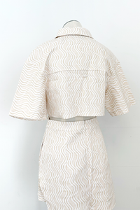 Bonnie Pocket Crop Shirt