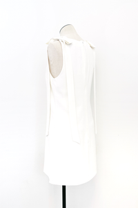 Bow Shoulder Shift Dress