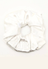 Emrboidered Silk Scrunchie