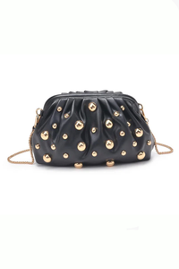 Carey Studded Clutch