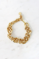 Chunky Mixed Chain Bracelet Gold