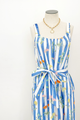 Coastal Floral Midi Dress