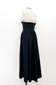 Corset Pleated Midi Dress