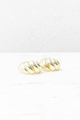 Croissant Hoops-Gold