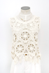 Daisy Crochet Fringe Tank