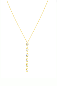 Delilah Pendant Necklace-Gold