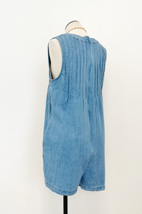 Easy Denim Romper