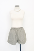 Effie Striped Elastic Waist Shorts