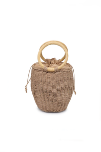 Emaline Satchel-Natural