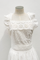 Eyelet Lace Halter Dress