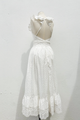 Eyelet Lace Halter Dress