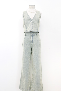 Faded Stripe Pants