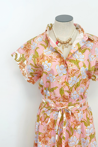 Floral Print Shirt Dress