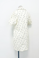 Forget Me Not Puff Sleeve Shirt Dress