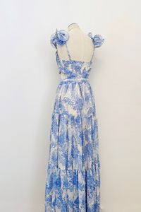 Fritillaria Floral Maxi Dress