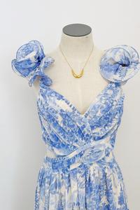 Fritillaria Floral Maxi Dress