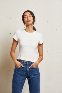 Gabby Rib Crew Neck