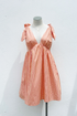Gabi Bow Shoulder Mini Dress