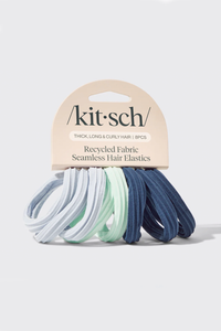 Recycled Seamless Hair Elastics 8pc Set - Garden Bouquet