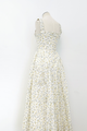 Gathered Floral Midi Dress