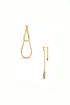 Giada Snake Chain Drop Earring