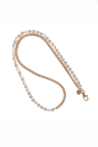 Copy of Get that Gold - Matte & Pearl Crossbody Phone Chain