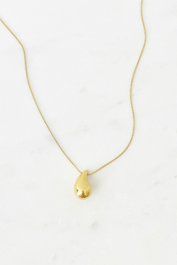 Gold Tiffany Water Drop Necklace
