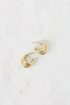 Gold Triple Open Hoop