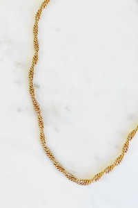 Gold Twisted Chain