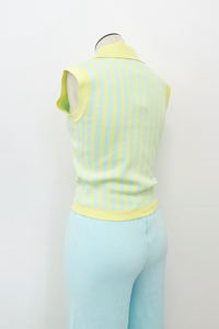 Gwyneth Collared Sweater Tank