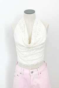 Lacey Tie Back Tube Top