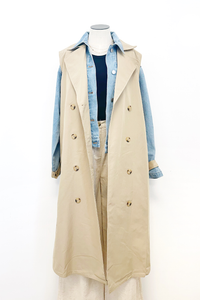 Layered Trench Coat