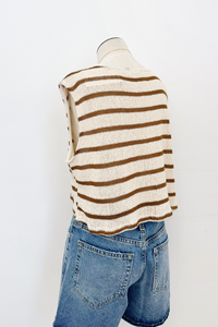 Lingering Light Striped Top