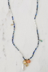 Long Cluster Charm Necklace