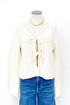 Long Sleeve Tie Front Cardigan