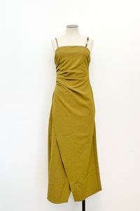 Lynx Pleated Midi Dress