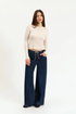 Madison Mid Rise Wide Jeans