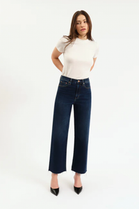 Pleaser High Rise Wide Ankle Jean