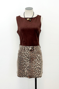 Malibu Mini Mid Waist Skirt