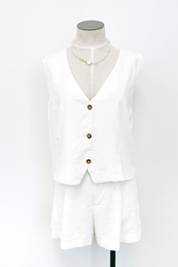Marta Linen Vest