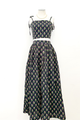 Midnight Floral Midi Skirt