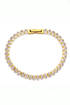 Mylah Oval Tennis Bracelet - Water Resistant