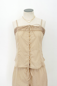 Myrtle Button Up Tank