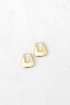 Open Square Earring